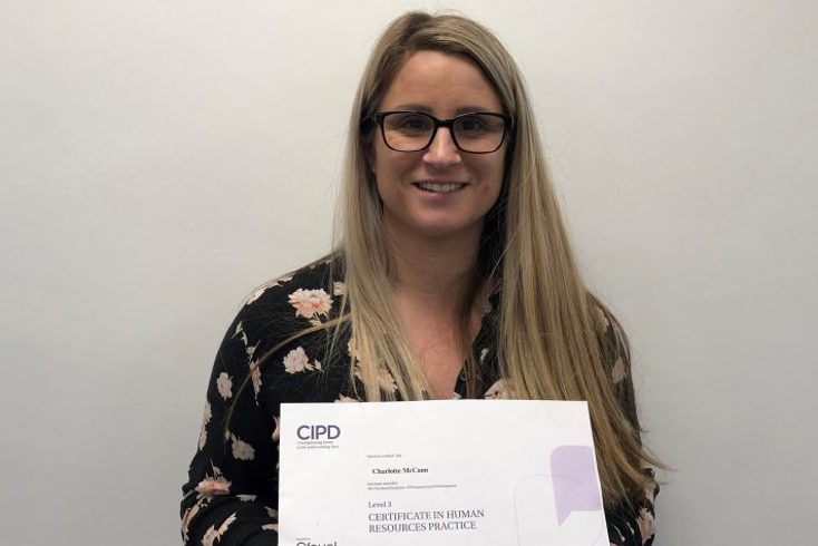 CIPD qualification success in the BMA Administration Team Card Image
