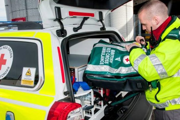 British Medical Auctions working in partnership with British Red Cross Card Image