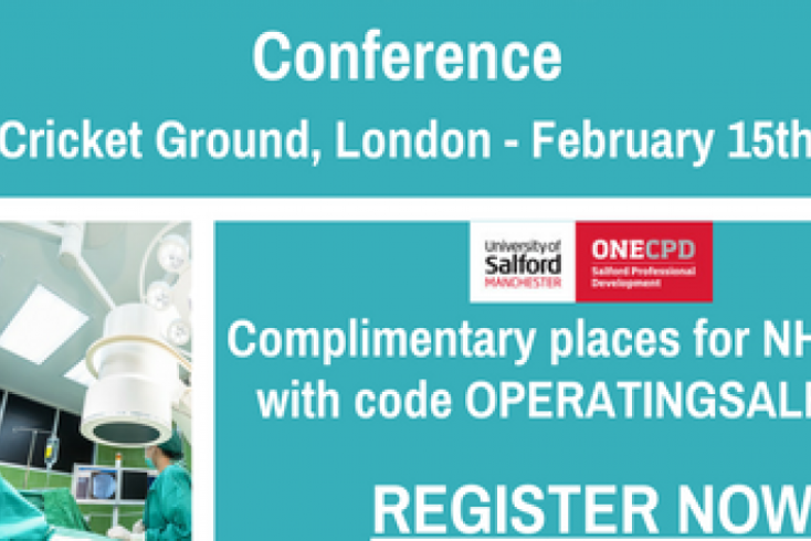 The Future of Operating Theatres Conference Card Image