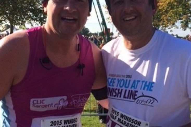 CEO in training for two marathons Card Image