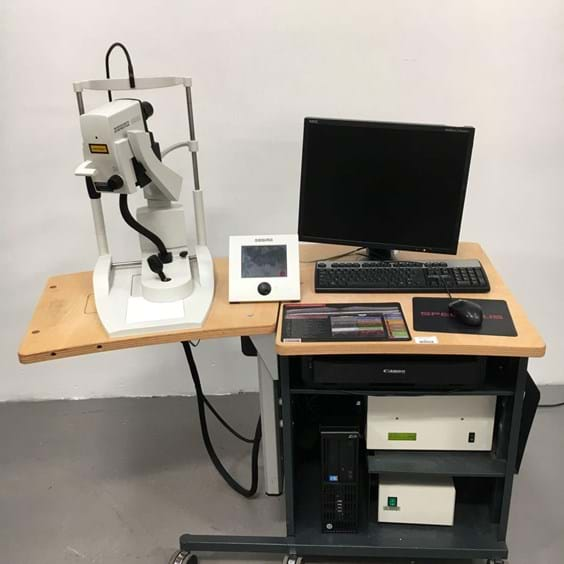 Heidelberg Engineering HRA-OCT Spectralis Laser Image