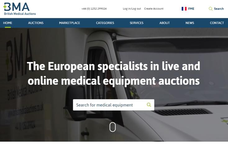 New British Medical Auctions Website Launched Card Image