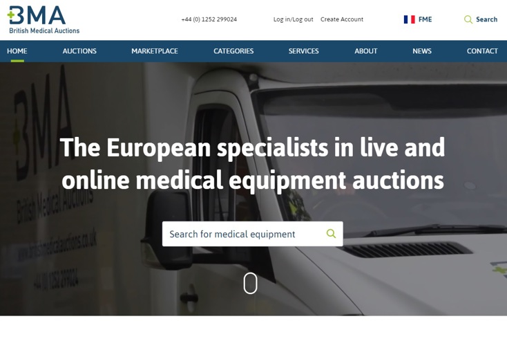 New British Medical Auctions Website Launched Card Image