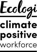 We offset our carbon footprint via Ecologi Logo