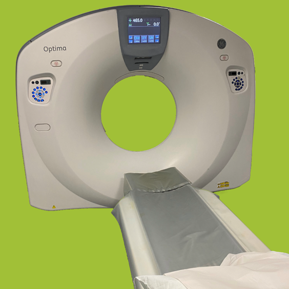 GE Optima 660 CT Image