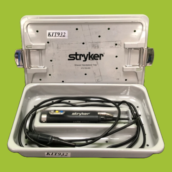 Stryker 375-704-500 Formula Core Shaver Handpiece in Tray  Image