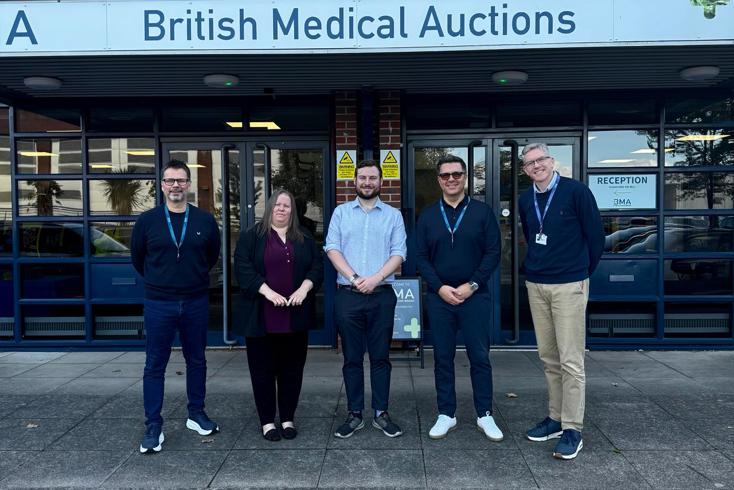 Peter Swallow MP visits BMA to discuss the future of medical equipment and the circular economy Card Image